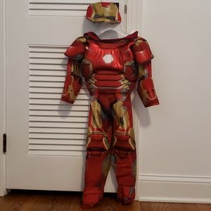 Iron man Halloween costume 3T-4T with glove